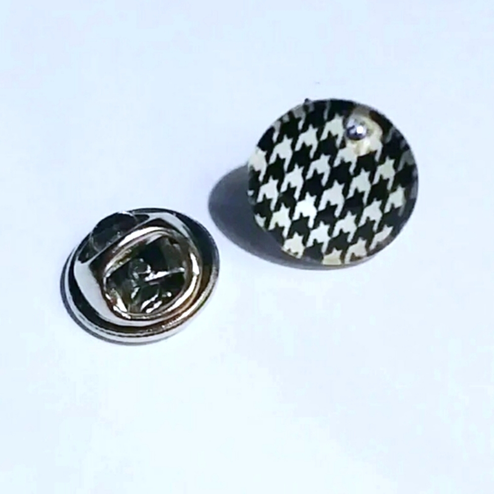 Houndstooth Tie Tack Hat or Lapel Pin Perfect for Any All Things Bama Fan❤